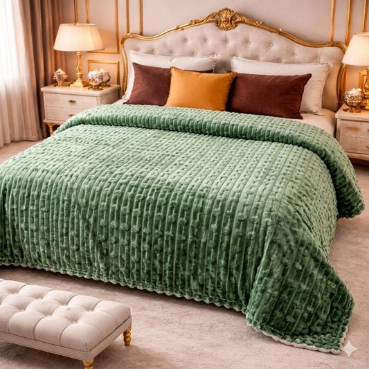 Ultra Soft Double Size Embossed Blanket