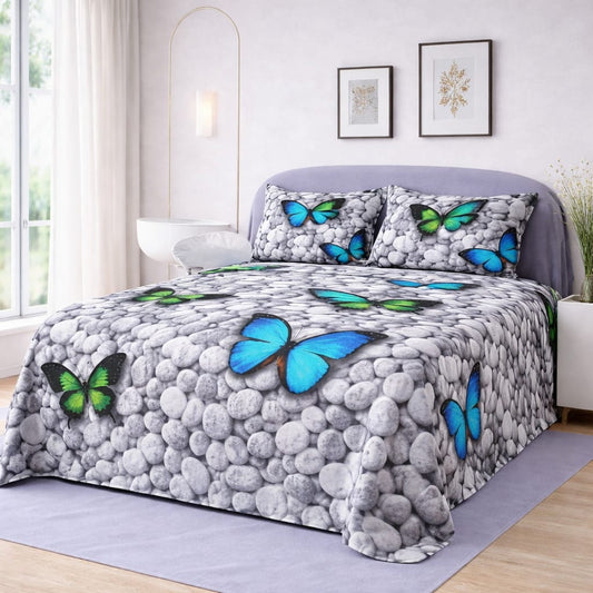 ✨ Supreme Quality 3 Pcs Bedsheet ✨