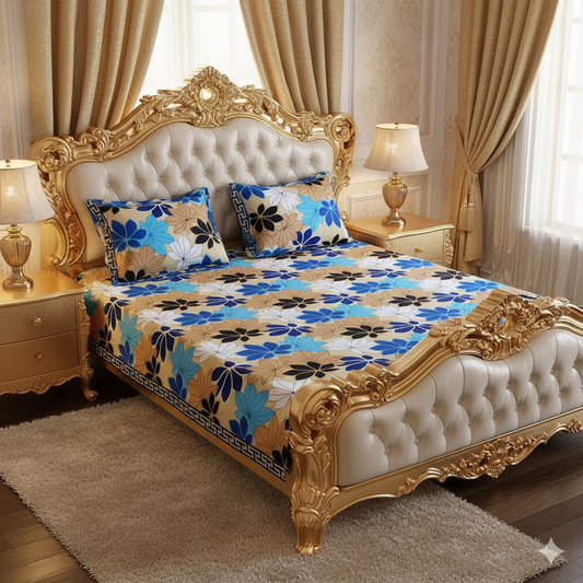 β¨ Supreme Quality 3 Pcs Bedsheets β¨