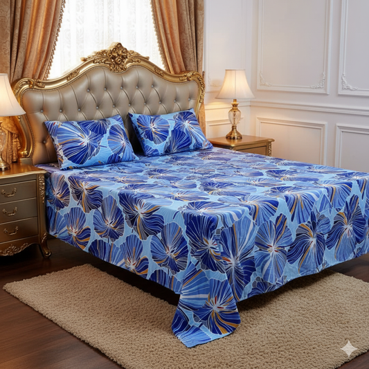 β¨ Supreme Quality 3 Pcs Bedsheets β¨