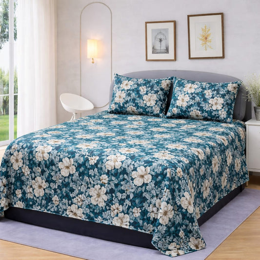 ✨ Supreme Quality 3 Pcs Bedsheet ✨