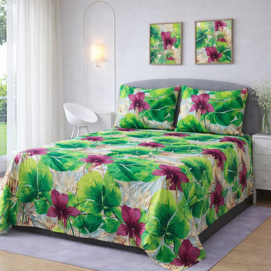 ✨ Supreme Quality 3 Pcs Bedsheet ✨