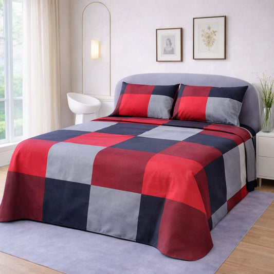 ✨ Supreme Quality 3 Pcs Bedsheet ✨