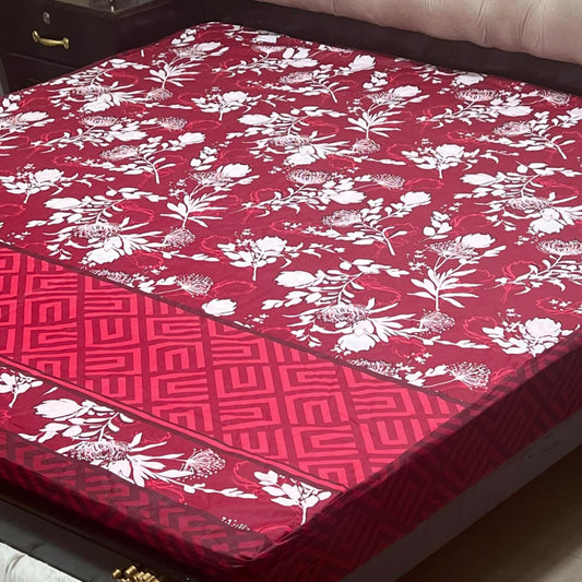 🛏️Printed Mattress Protector Fitted Sheet🛏️08