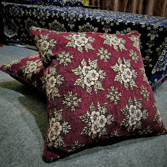 Velvet Jacquard Floor Cushion Covers – Premium & Stylish 02