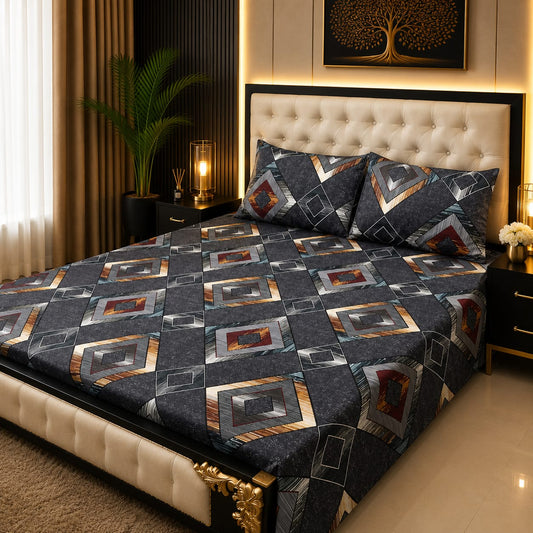 🛏️Superior N.B 3-Piece Bedsheet🛏️ 063