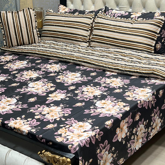 Rurva Cotton Comforter Set - 7pcs - RCS026
