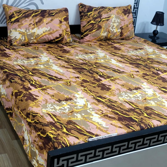 ✨ Supreme Quality 3 Pcs Bedsheets 018✨