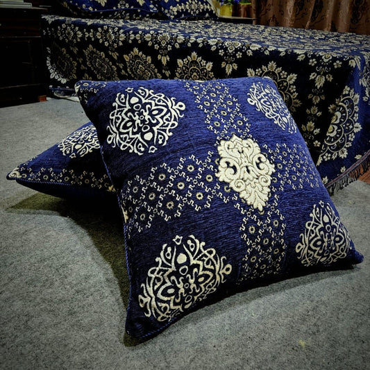 Velvet Jacquard Floor Cushion Covers – Premium & Stylish 05