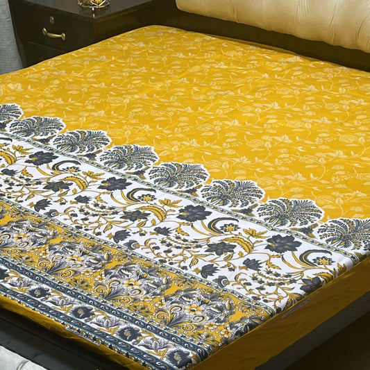 🛏️Printed Mattress Protector Fitted Sheet🛏️020
