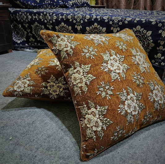 Velvet Jacquard Floor Cushion Covers – Premium & Stylish 020