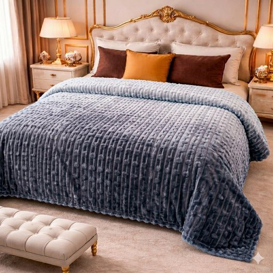 Ultra Soft Double Size Embossed Blanket