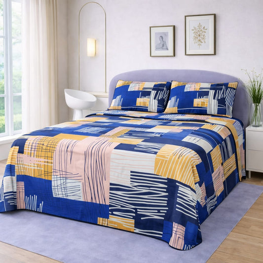 ✨ Supreme Quality 3 Pcs Bedsheet ✨