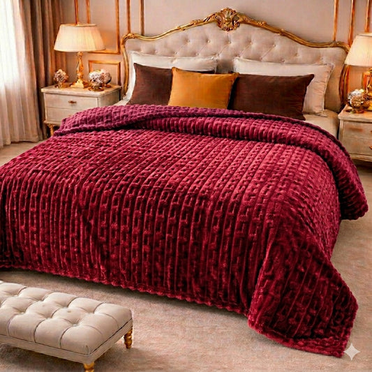Ultra Soft Double Size Embossed Blanket