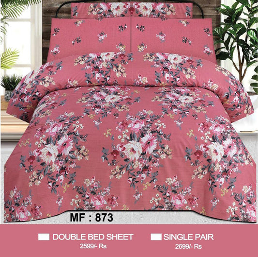 Lance Cotton Bed Sheet - King - LCB019
