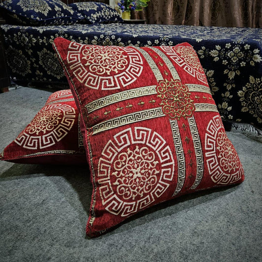 Velvet Jacquard Floor Cushion Covers – Premium & Stylish 01