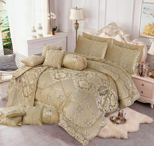 REDOS 14 PCS WINTER PLUSH BRIDAL RAZAI  SETS 03