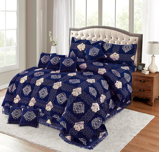 VELVET JAYQUARD BRIDAL RAZAI SETS - 10 Pcs  Product 03