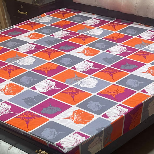 🛏️Printed Mattress Protector Fitted Sheet🛏️010
