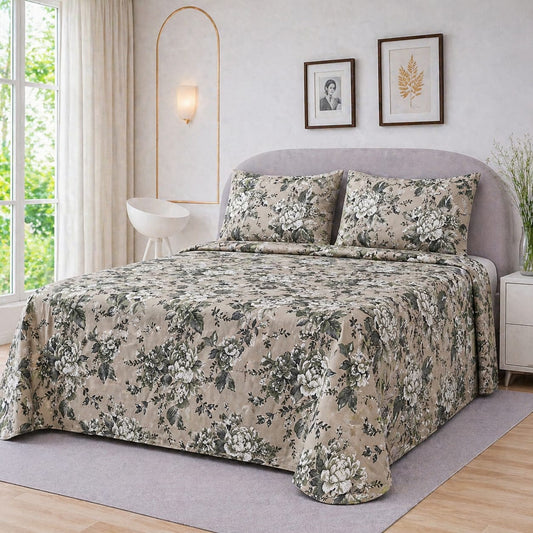 ✨ Supreme Quality 3 Pcs Bedsheet ✨