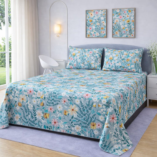✨ Supreme Quality 3 Pcs Bedsheet ✨