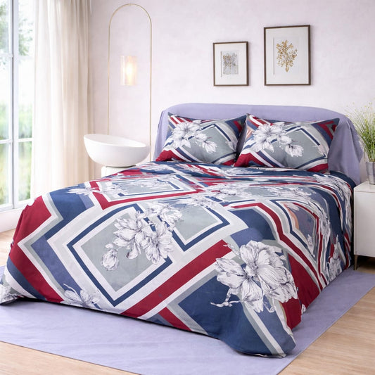 ✨ Supreme Quality 3 Pcs Bedsheet ✨