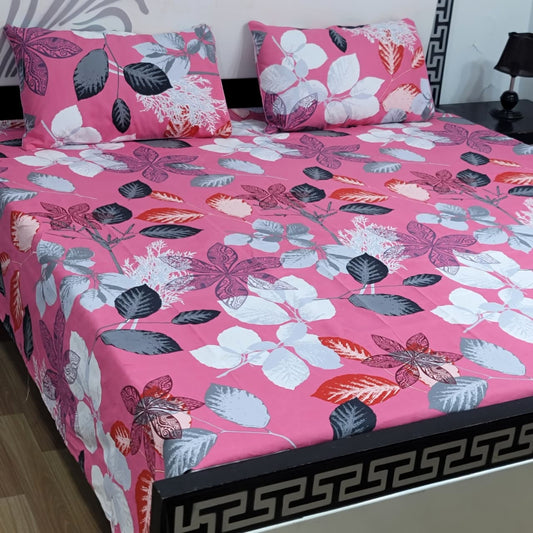✨ Supreme Quality 3 Pcs Bedsheets 024✨