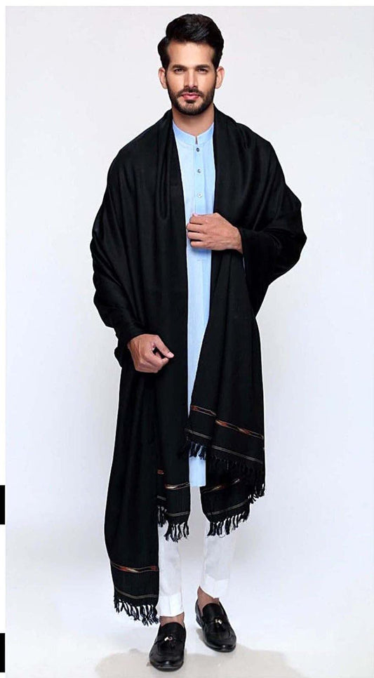 Men’s Premium Wool Shawl – Soft & Warm