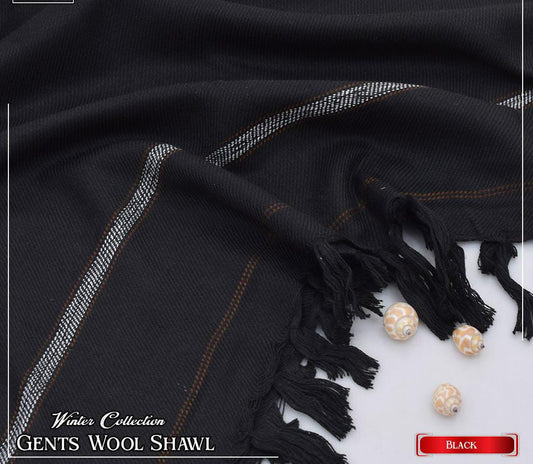 Men’s Premium Wool Shawl – Soft & Warm